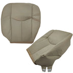 Leather Bottom Seat Cover for Cadillac Escalade (2003–2006) Tan