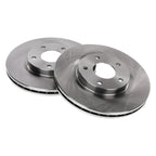 Front Disc Brake Rotors & Ceramic Pads for Jeep Compass (2007-2017)