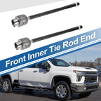 2X Front Inner Tie Rod End Links for Chevrolet Malibu (2004–2023)