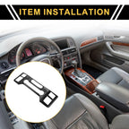 A/C Air Conditioning Panel Cover Trim for Ford F-150 (2021–2024) Black Set