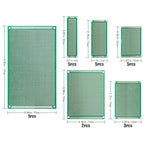 PCB Circuit Board Kit 147 Pieces for Electronic Prototyping