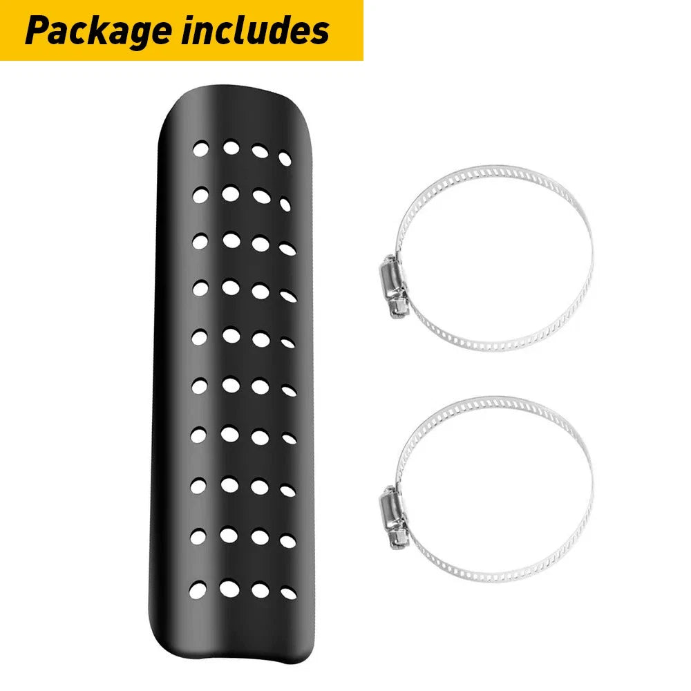 Exhaust Pipe Muffler Heat Shield Cover for Motorcycle (Universal)