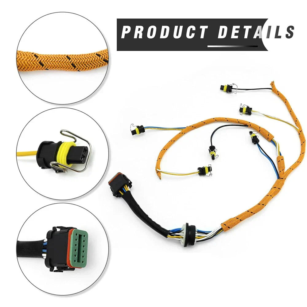 Injector Control Wiring Harness for Caterpillar Cat Excavator 324D (2006-2015)
