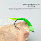 WY307 Fishing Lure for Fishing Gear (Reflective Strands, Elastic Skin)