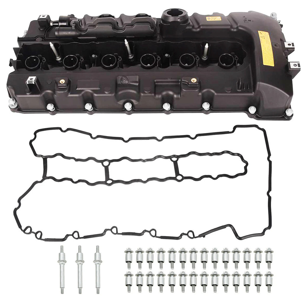 Engine Valve Cover with Gasket & Bolts for BMW 135i 335i 535i Z4 X6 (2006–2013)