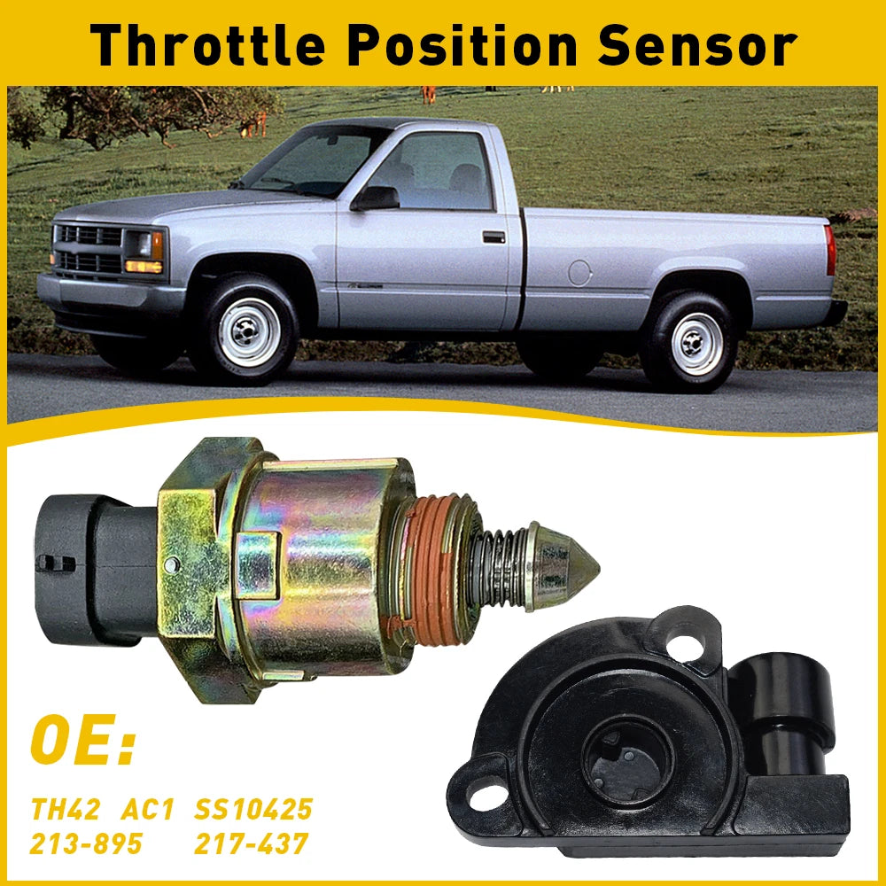 Idle Control Valve & Throttle Position Sensor for Chevrolet C1500 (1991–1995)