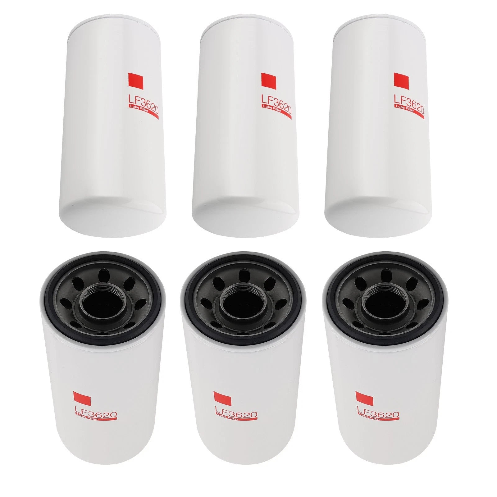 6X Oil Filter 51971 LF3620 for Freightliner Classic XL (1996–2003)