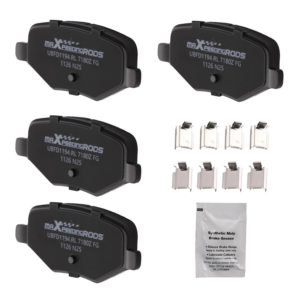 Rear Ceramic Brake Pads for Ford Edge 2011–2014 and Explorer 2011–2019