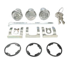 Door and Trunk Lock Set with Oval Keys for Buick Skylark (1964–1965)