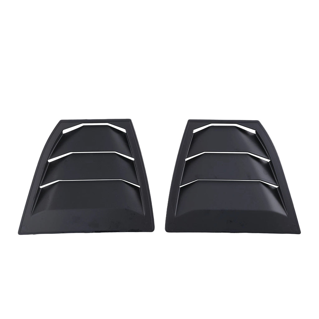 Gloss Black Side Window Louvers for Mazda 3 Axela (2014-2018)