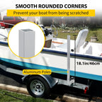 1-1/8" Thick Aluminum 46" Boat Trailer Guide Poles for Boat Trailers