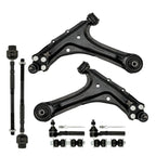 8PC Front Lower Control Arms for Pontiac Sunfire & Chevy Cavalier (1995–2005)