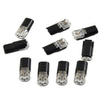 2X Cable Clamp Terminal Clip for Car (21.89.86.15mm, 2pin, 300V)