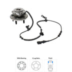 Wheel Hubs for Ford Explorer (2006–2010) Front Left & Right with Bearing & Sensor