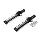 Passenger Footpegs Footrests for Harley Softail Fat Boy FLSTF (2000-2006)