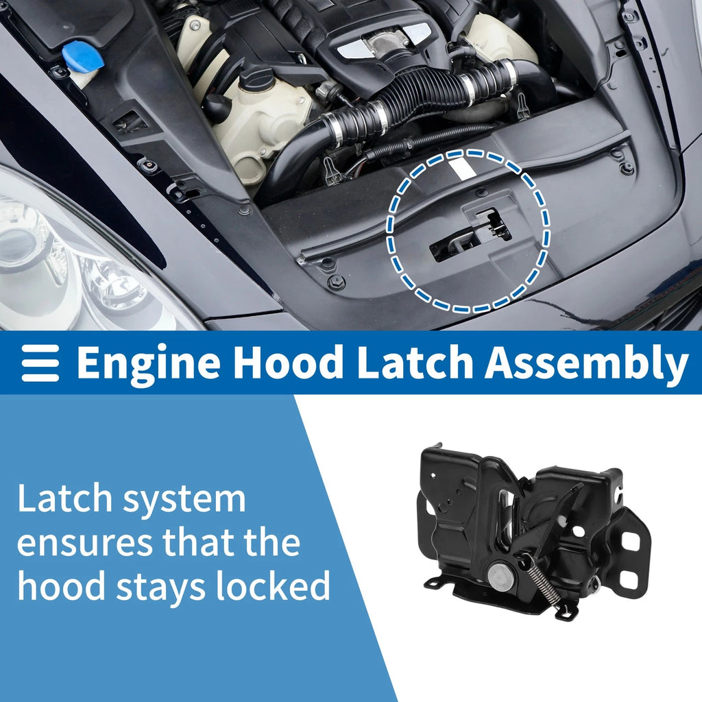 Hood Latch Assembly for Dodge Durango (2011–2022) No. 4589701AB