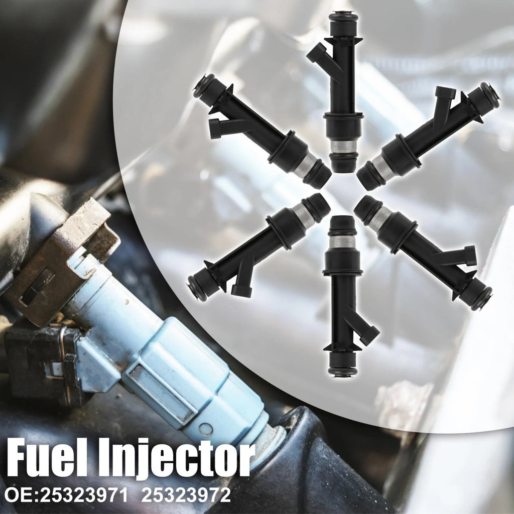 6pcs Fuel Injector Nozzle for Chevrolet Buick Oldsmobile 3.4L (1996–2005)
