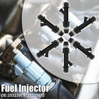 6pcs Fuel Injector Nozzle for Chevrolet Buick Oldsmobile 3.4L (1996–2005)