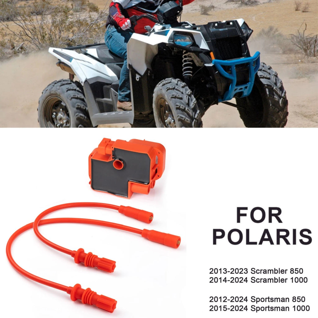 Ignition Coil for Polaris Scrambler Sportsman (4010425, 4014007, 4013328, 4013327)