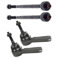 Set of 2 Mevotech Supreme Inner Outer Steering Tie Rod Ends for Dodge Journey (2009–2020)
