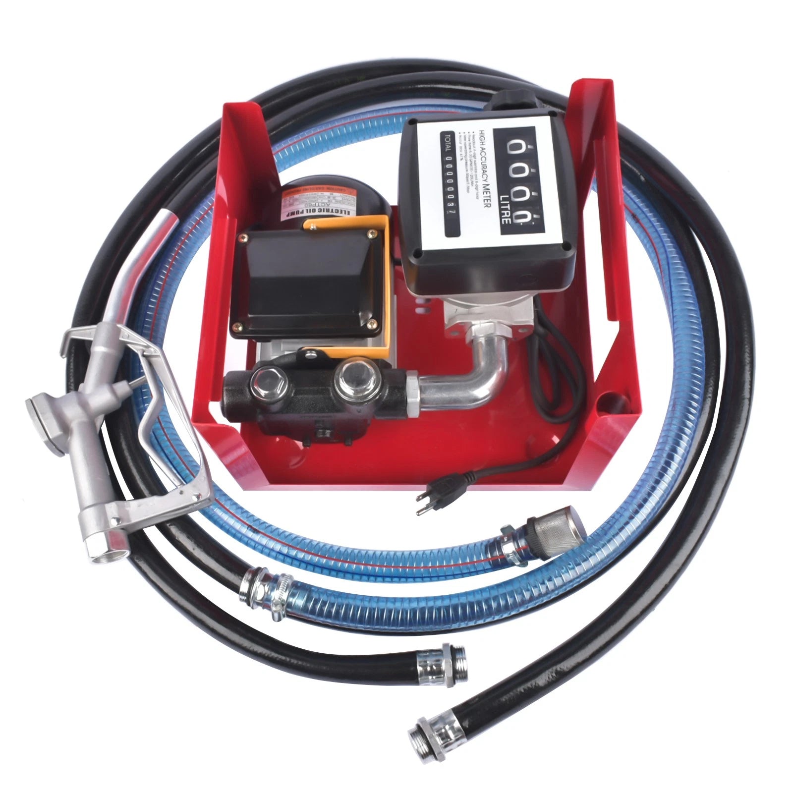Electric Oil Fuel Diesel Transfer Pump Kit for Universal Applications (16GPM)