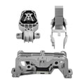 Front Engine Motor Mount Kit 3PCS For Mercedes-Benz B250 W246 2013-2016 A4049