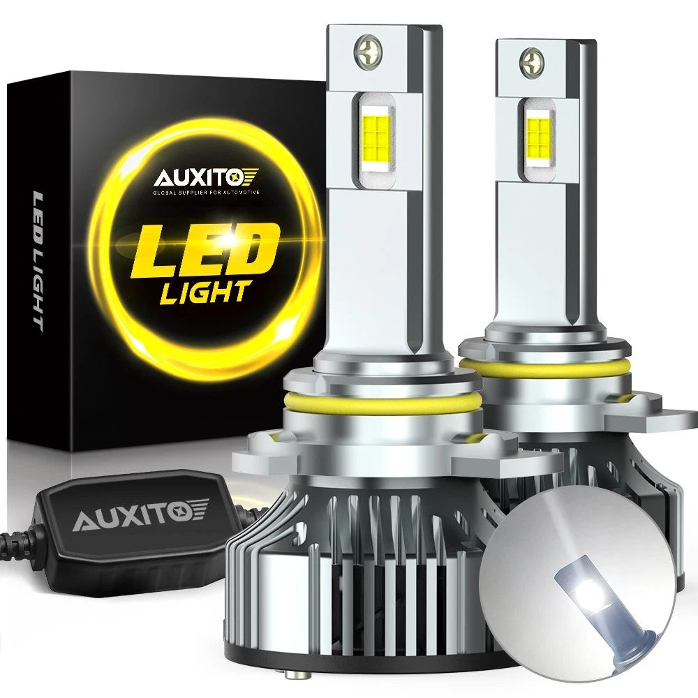 2X AUXITO 9012 LED Headlight Bulbs for
