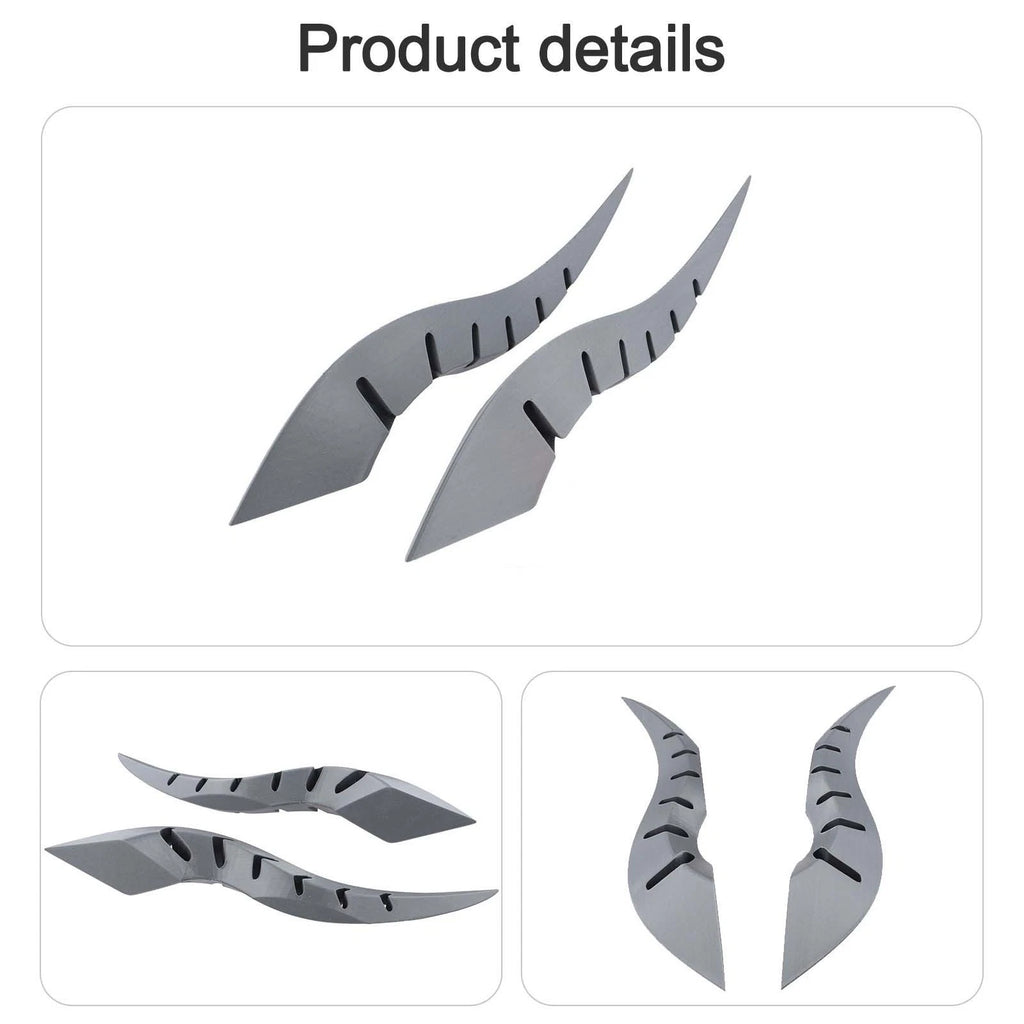 3D Bull Stickers for Car Roof Decoration - Horn Design