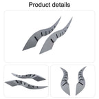 3D Bull Stickers for Car Roof Decoration - Horn Design