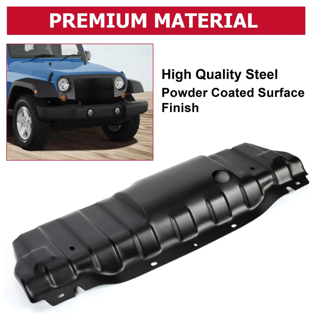 Front Bumper Skid Plate for Jeep Wrangler JK (2007–2018)