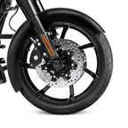 23" Unpainted Black Front Fender for Harley Road Glide (2000–2013)