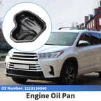 1 Pc Engine Oil Pan No.1210136040 for Toyota Highlander (2009–2019)