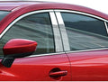 4pc. Luxury FX Stainless Steel Pillar Post Trim for 2014-2021 Mazda 6