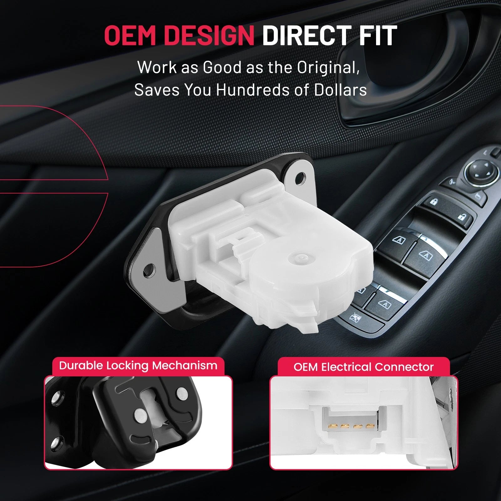 Trunk Latch Tailgate Lock Actuator for Nissan Versa (2007–2012) 90502CA00C