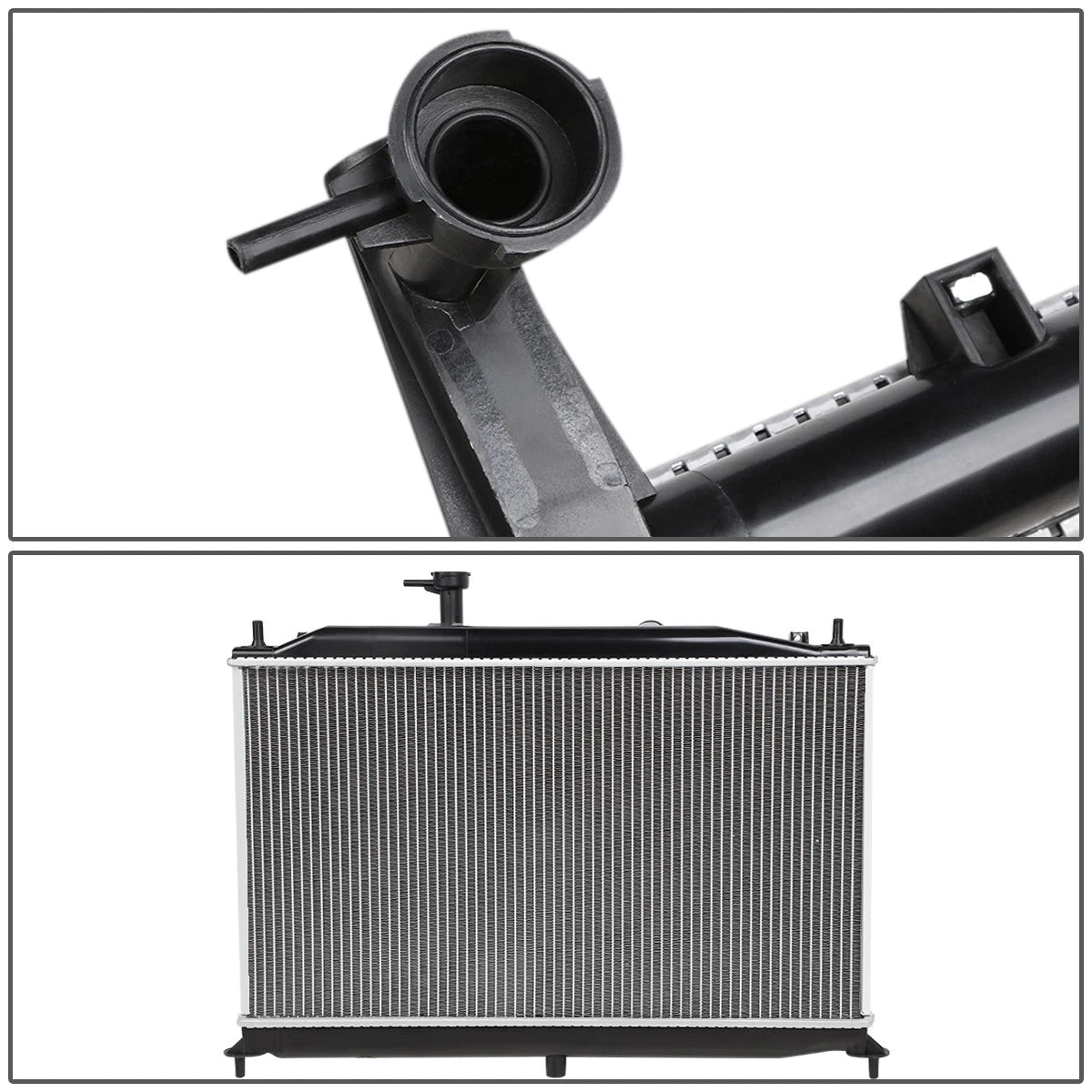 Aluminum Core OE Radiator DPI-2896 for Dodge Attitude/Hyundai Accent (2006–2012)