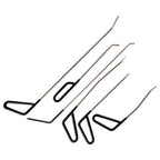 Set of 6 Paintless Dent Repair Rods for Automotive (26-57cm)