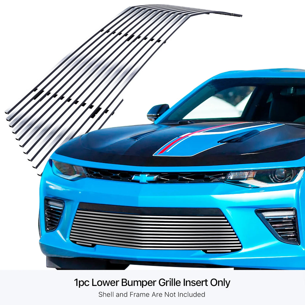 Stainless Chrome Billet Grille Insert for Chevy Camaro SS (2016-2018)