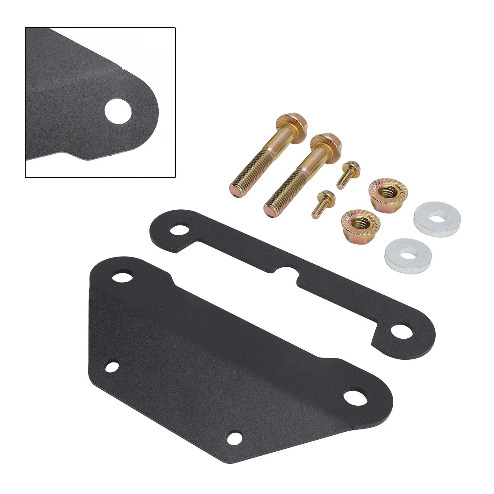 Reinforcement Brackets Front Shock Brace Plate Kit for Kawasaki KRX 1000 (2020–2024)