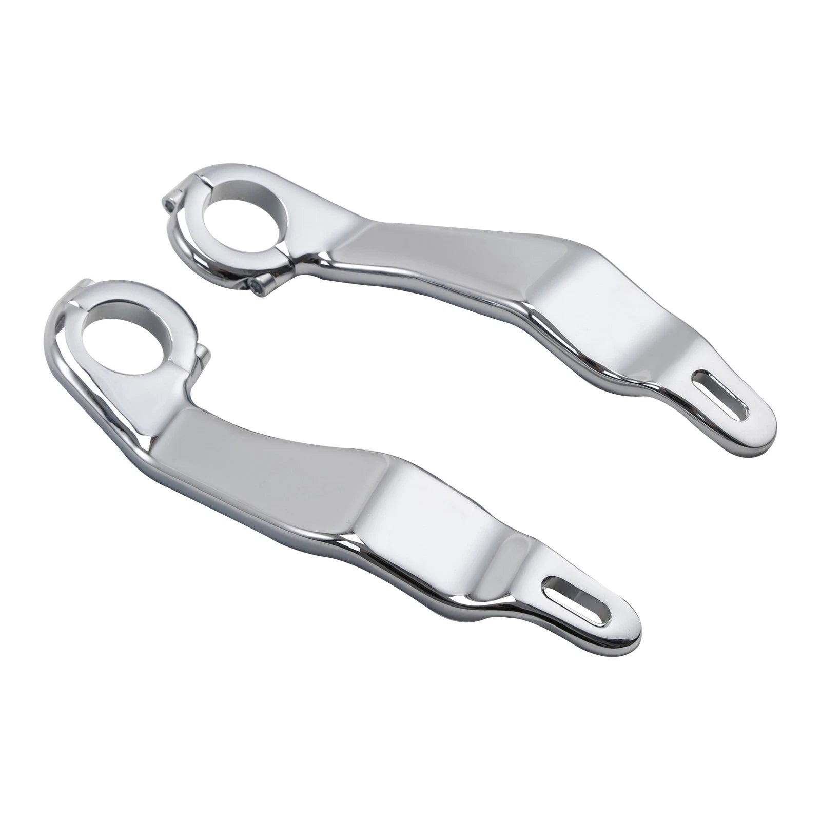 Chrome Fairing Support Bracket Mount Kit for Harley Road Glide (2015–2023)