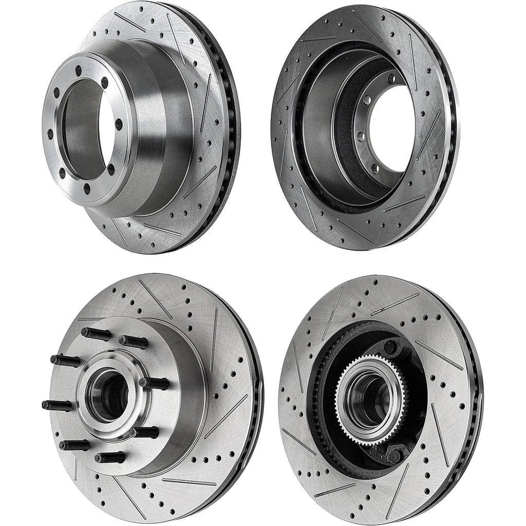 Front & Rear Brake Discs for Ford F-250 F-350 Super Duty RWD