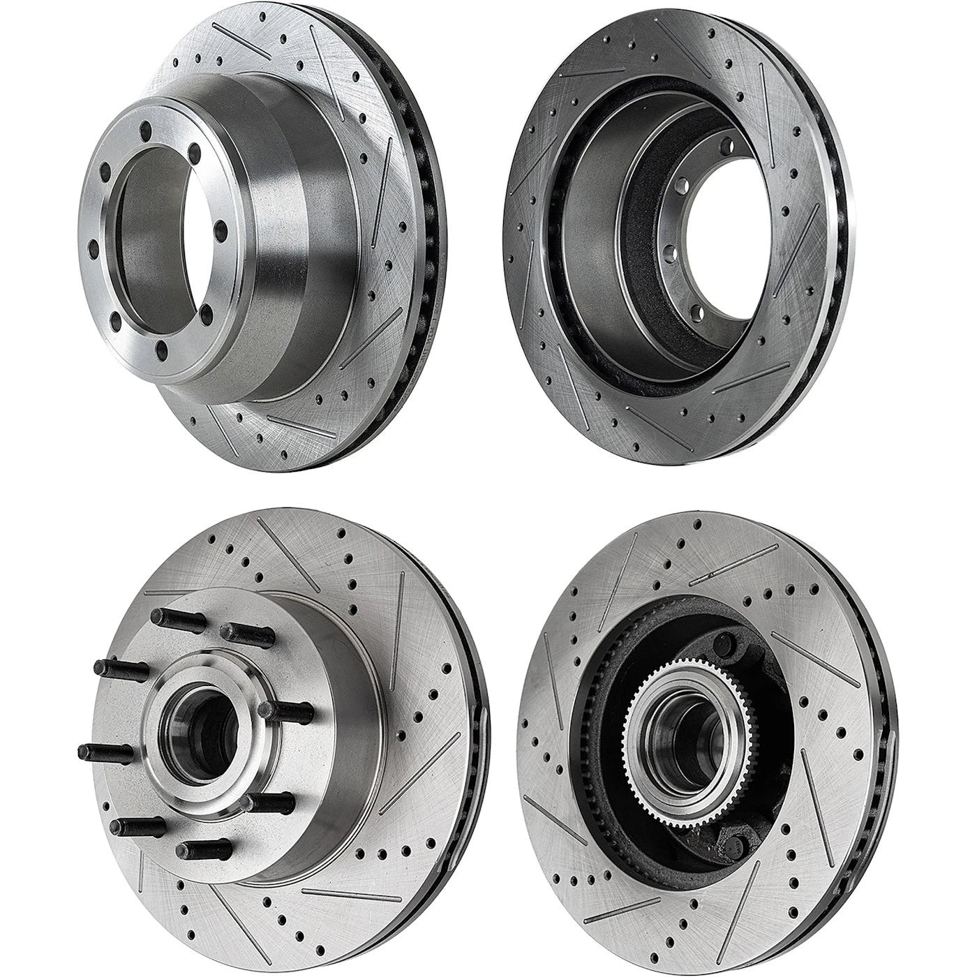 Front & Rear Brake Discs for Ford F-250 F-350 Super Duty RWD