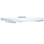 Chrome Hood Molding Trim for Cadillac SRX (2011–2015)