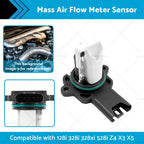 Mass Air Flow Meter Sensor for BMW 128i 328i 328xi 528i 528xi Z4 X3 X5 (2007–2013)