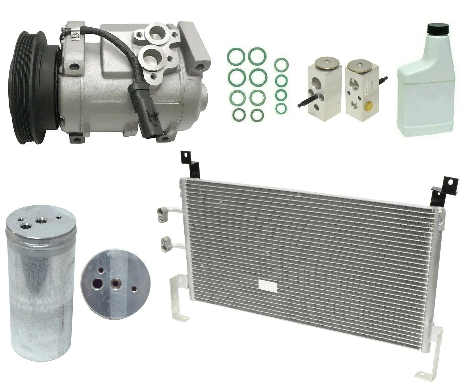 AC Compressor Kit Replacement for Nissan Navara D40 (2005-2015)