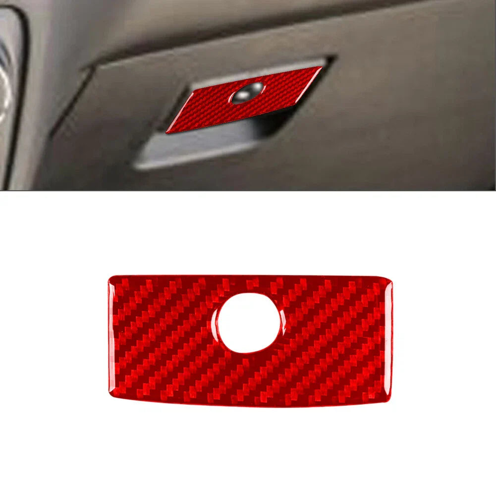 Glove Box Handle Cover Trim for Ford Ranger Sport 2015-2022 Red