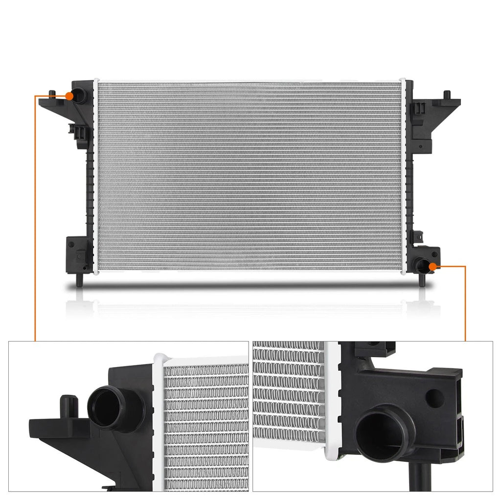 OE Aluminum Radiator DPI-13271 for Chevy Volt (2011–2015) & Cadillac ELR (2014–2016)