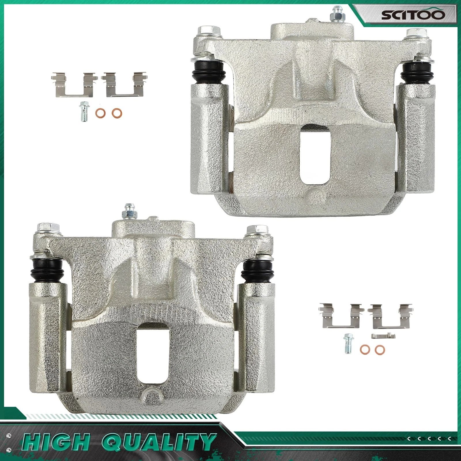 Rear Brake Calipers w/ Bracket for Chevrolet Colorado (2015–2020)