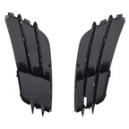 Pair Front Bumper Fog Light Grille for Audi A6 (2012–2015) 4G0807681