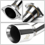 3.5" Rolled Slant Tip Muffler for Nissan Cube Z12 (2009–2014)