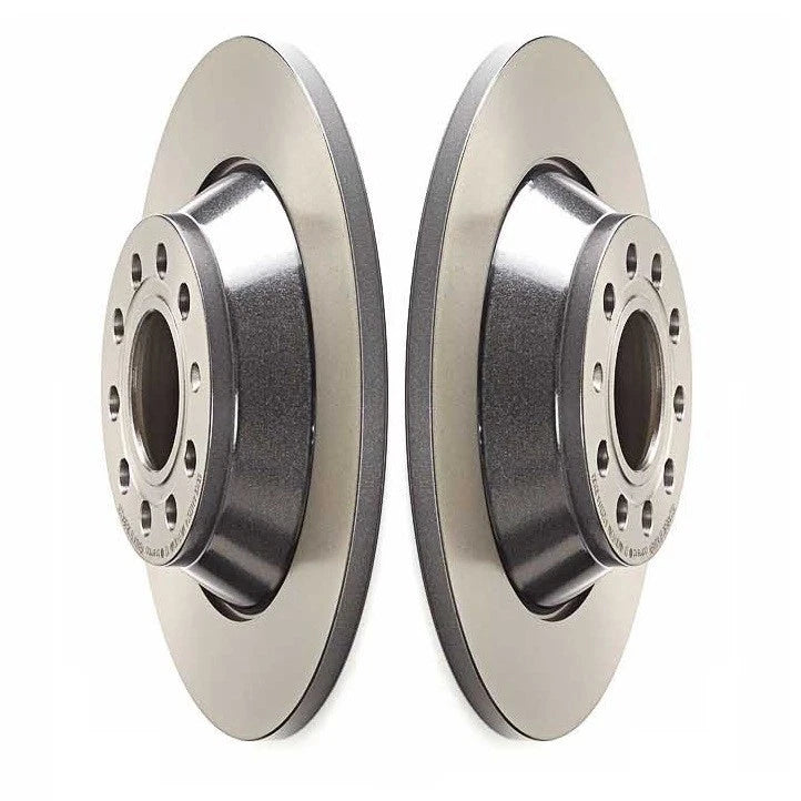 Set of 2 Brembo 302mm UV Coated Rear Disc Brake Rotors for Audi A6 Quattro